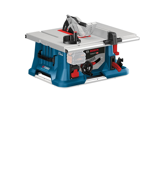 Bosch Professional 18V System BITURBO Akku-Tischkreissäge GTS 18V-216 (inkl. 1x Akkusägeblatt, Schiebestock, Gehrungsanschlag, Parallelanschlag, Messerschutz, ohne Akku/ Ladegerät)