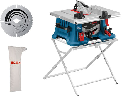 Bosch Professional Tischkreissäge GTS 635-216 + Arbeitstisch GTA 560 (1600 Watt, Sägeblatt-Ø: 216mm, Sägeblattbohr-Ø: 30mm, inkl. 1x Kreissägeblatt, Staubbeutel) - Amazon Exclusive Set Set